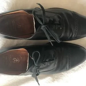 BROOKS BROTHERS black 400D lace up oxfords Brooks Brothers Men main image 2